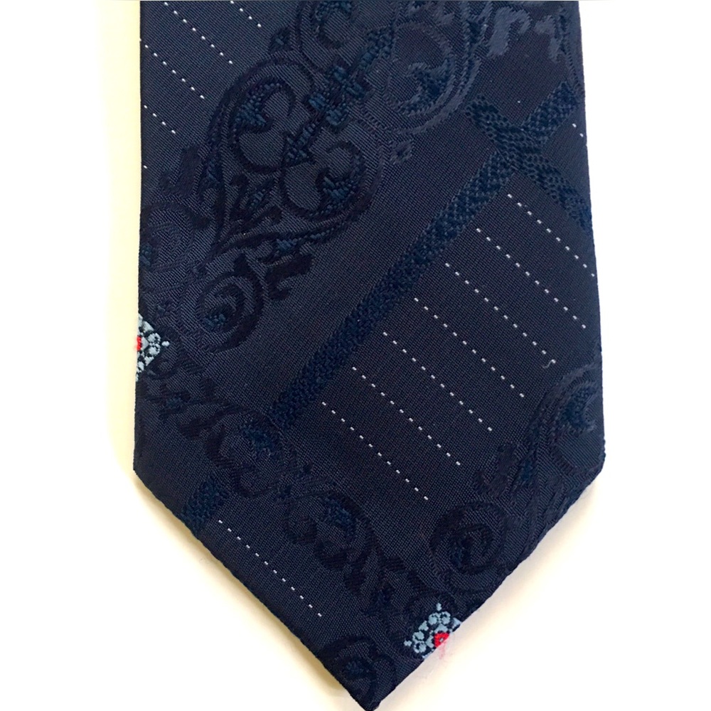 Hudson’s Vintage Navy Blue Neck Tie Excellent Condition
